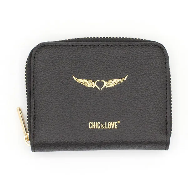 Кошелек с эффектом кожи Cartera Negra Pequeña Chic & Love, 1 UD
Кошелек с эффектом кожи Cartera Negra Pequeña Chic & Love, 1 UD