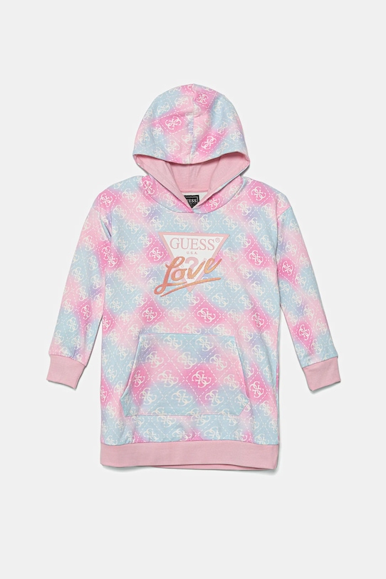 Детское хлопковое платье Guess, розовый
Детское хлопковое платье Guess, розовый