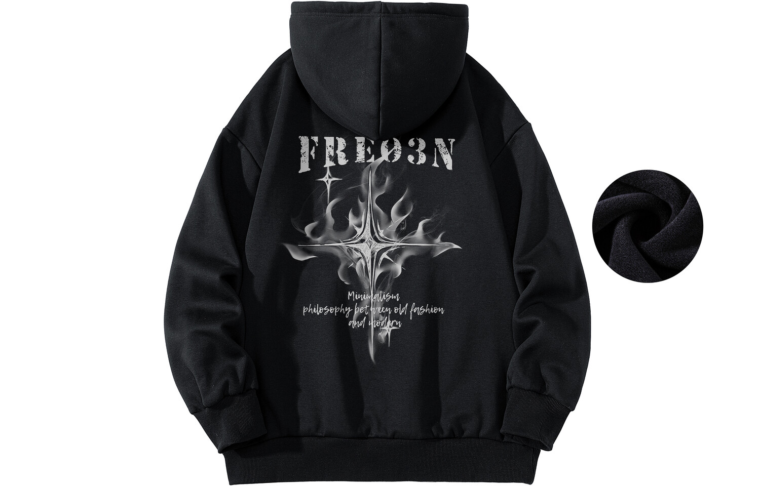 FREO3N Толстовка унисекс, Белый (на флисовой подкладке)
FREO3N Толстовка унисекс, Белый (на флисовой подкладке)