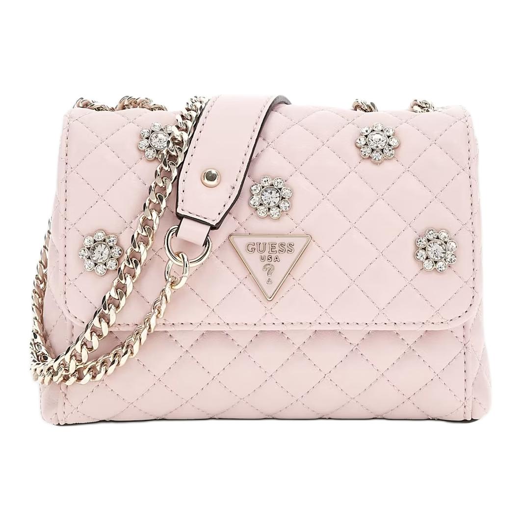 GUESS Женская сумка через плечо из искусственной кожи среднего размера черная бежевая розовая, Pink 
GUESS Женская сумка через плечо из искусственной кожи среднего размера черная бежевая розовая, Pink