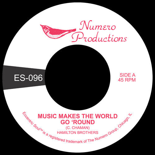 Сингл 7" Hamilton Brothers: Music Makes the World Go 'Round
Сингл 7" Hamilton Brothers: Music Makes the World Go 'Round