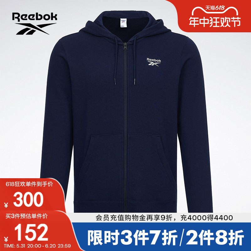 Куртка мужская Reebok классическая, черный
Куртка мужская Reebok классическая, черный