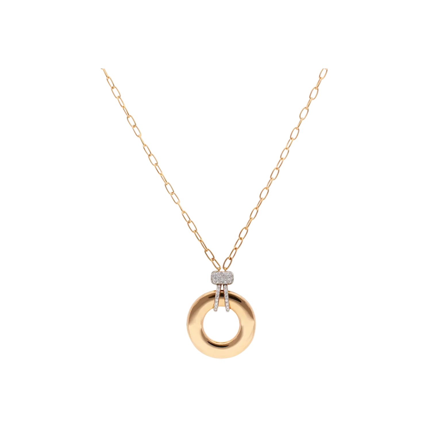 Колье Pomellato Iconica из розового золота с бриллиантами
Колье Pomellato Iconica из розового золота с бриллиантами