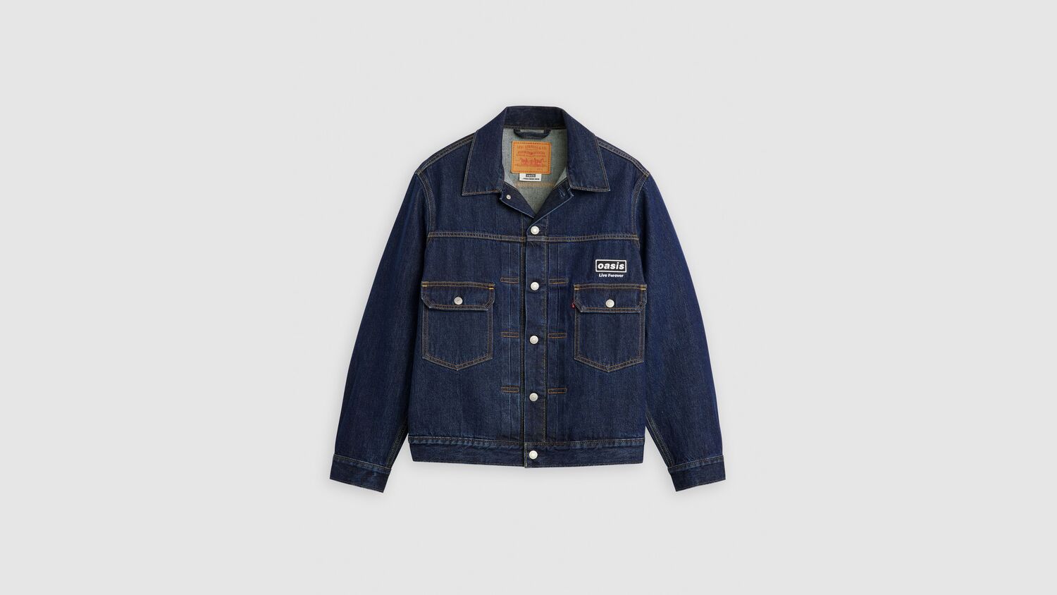 Куртка дальнобойщика Oasis Type II Levi's, Type 2 - Dark Wash
Куртка дальнобойщика Oasis Type II Levi's, Type 2 - Dark Wash