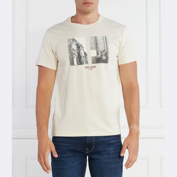 Футболка достойного стандартного кроя Pepe Jeans London, бежевый
Футболка достойного стандартного кроя Pepe Jeans London, бежевый