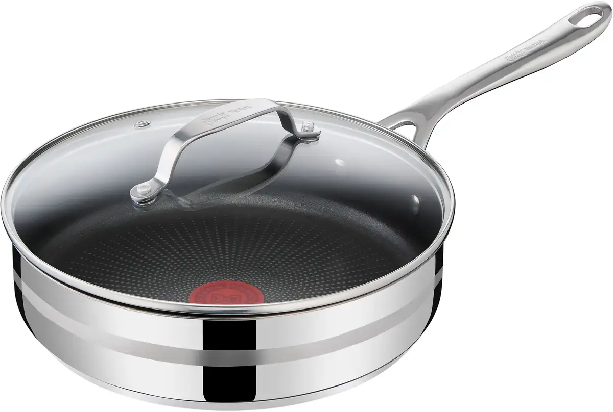 Сковорода для тушения Tefal "Tefal E31033 Jamie Oliver Cook Smart", подходит для индукционной плиты Ø 25 см + высота 7 см, цвет edelstahlfarben
Сковорода для тушения Tefal "Tefal E31033 Jamie Oliver Cook Smart", подходит для индукционной плиты Ø 25 см + высота 7 см, цвет edelstahlfarben