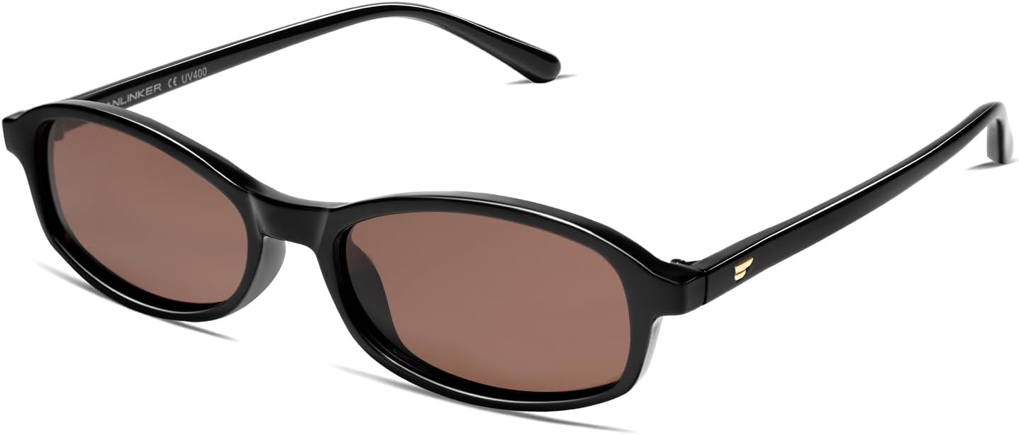 Солнцезащитные очки VANLINKER Retro Polarized Rectangle Sunglasses для женщин, модные, в стиле 90-х, маленькие квадратные, винтажные, узкая тонкая оправа VL9855, C2-black Frame / Brown Lenses
Солнцезащитные очки VANLINKER Retro Polarized Rectangle Sunglasses для женщин, модные, в стиле 90-х, маленькие квадратные, винтажные, узкая тонкая оправа VL9855, C2-black Frame / Brown Lenses