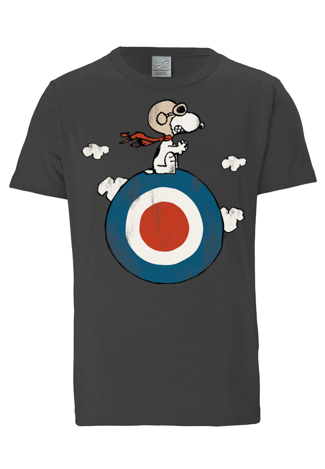 Футболка Logoshirt Peanuts Snoopy Pilot, темно-серый 
Футболка Logoshirt Peanuts Snoopy Pilot, темно-серый