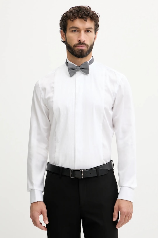 Хлопковая рубашка Boss, белый
Хлопковая рубашка Boss, белый