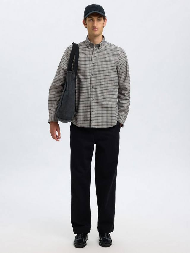 Блейк коттон рубашка Regular Fit в клетку Selected, Grey
Блейк коттон рубашка Regular Fit в клетку Selected, Grey