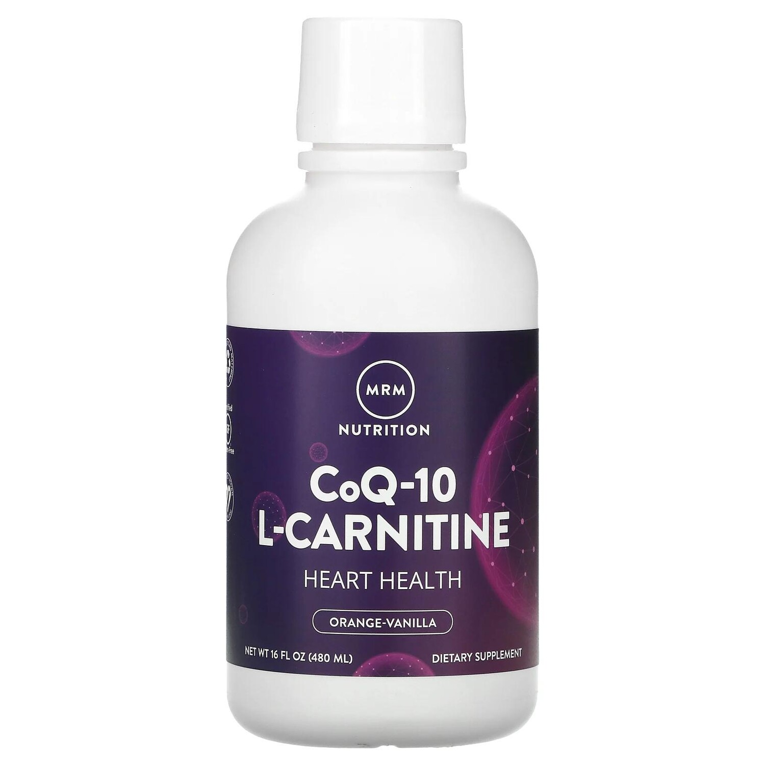 MRM COQ-10 with L-Carnitine Orange-Vanilla 100 mg / 1,000 mg 16 fl oz (480 ml)
MRM COQ-10 with L-Carnitine Orange-Vanilla 100 mg / 1,000 mg 16 fl oz (480 ml)