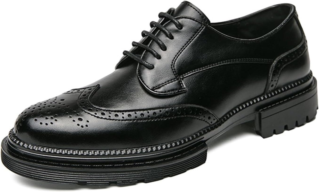 Мужские кожаные модные туфли с шнуровкой, оксфорды с крыльями, классический круглый носок, смокинговые, деловые, повседневные, ретро, свадебные и туфли для мужчин Generic, черный
Мужские кожаные модные туфли с шнуровкой, оксфорды с крыльями, классический круглый носок, смокинговые, деловые, повседневные, ретро, свадебные и туфли для мужчин Generic, черный