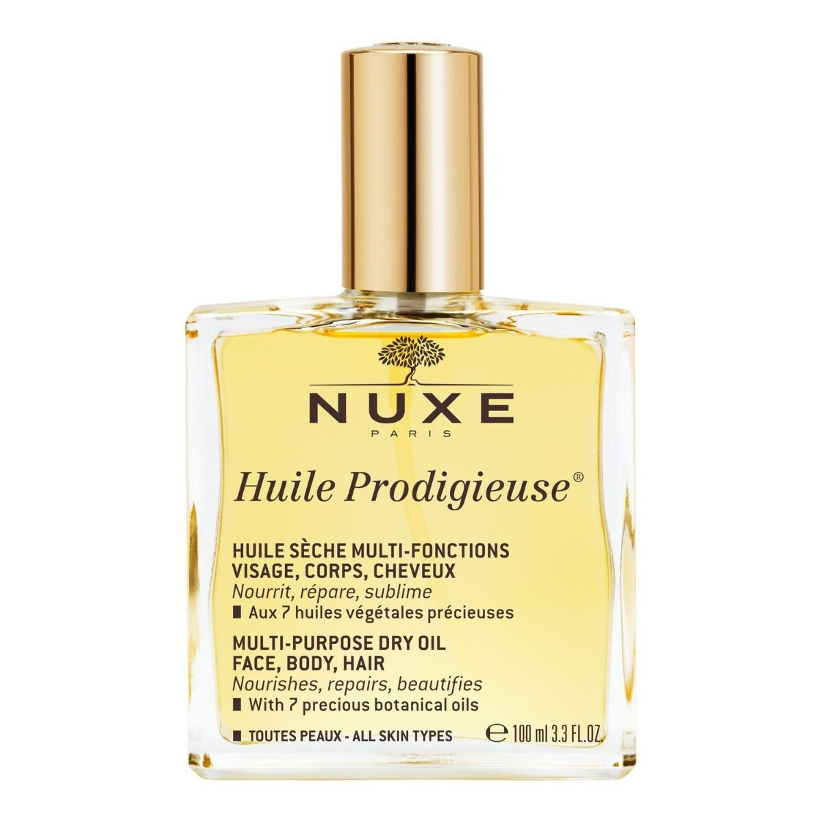 Nuxe Huile Prodigieuse масло для лица, тела и волос, 100 ml
Nuxe Huile Prodigieuse масло для лица, тела и волос, 100 ml