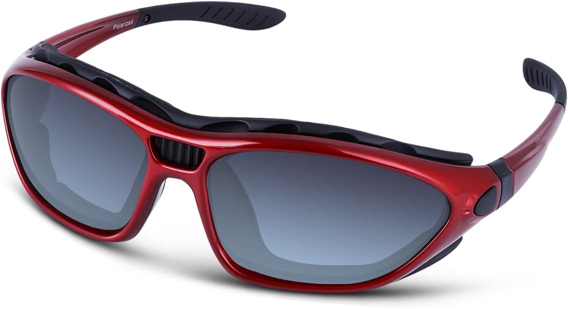 Поляризованные спортивные солнцезащитные очки BEACOOL для мужчин, женщин и молодежи, для безопасной езды на мотоцикле, вождения, верховой езды, военные очки, тактические очки, Red
Поляризованные спортивные солнцезащитные очки BEACOOL для мужчин, женщин и молодежи, для безопасной езды на мотоцикле, вождения, верховой езды, военные очки, тактические очки, Red