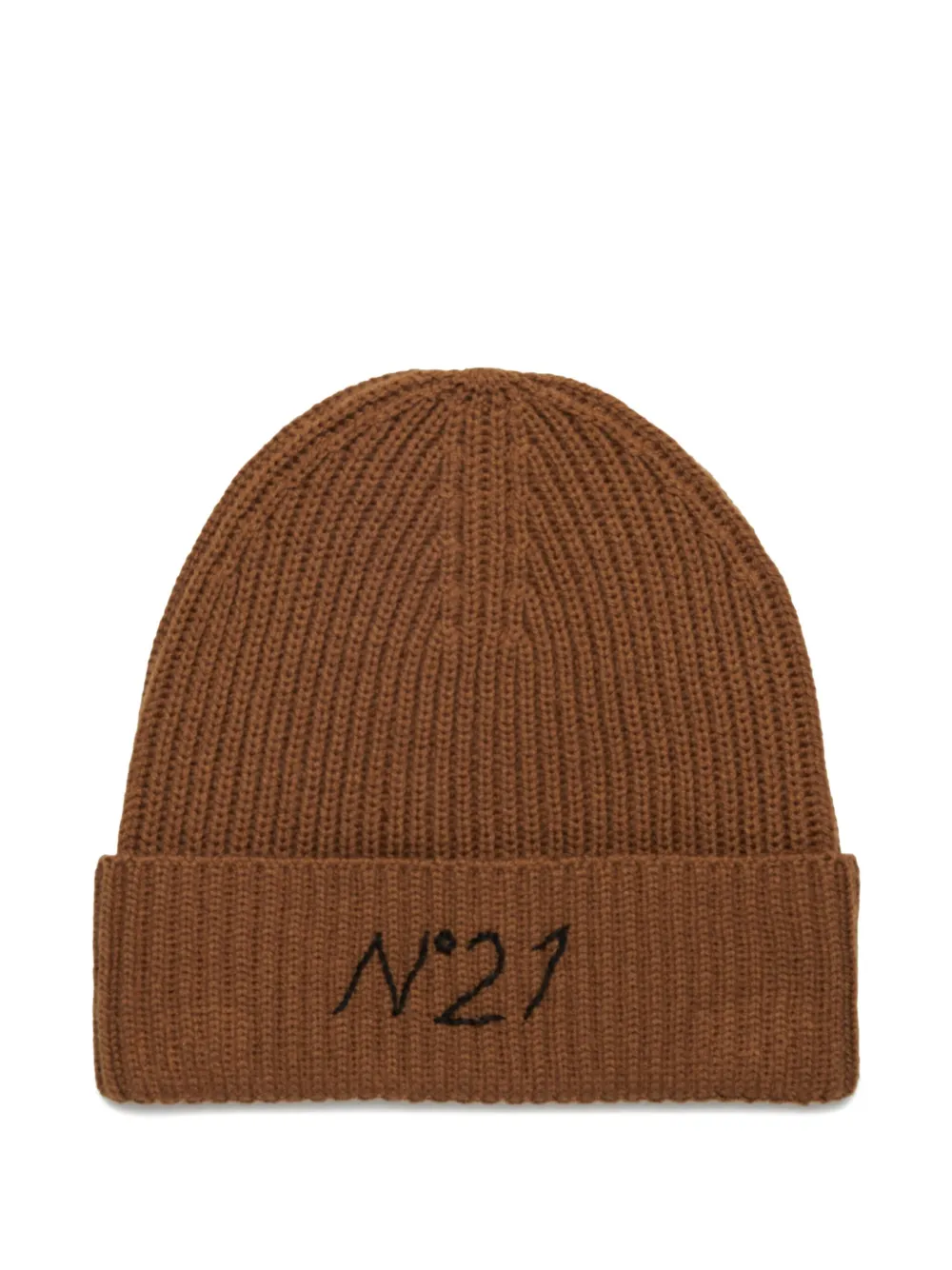 Шапка бини в рубчик Nº21 Kids, коричневый
Шапка бини в рубчик Nº21 Kids, коричневый