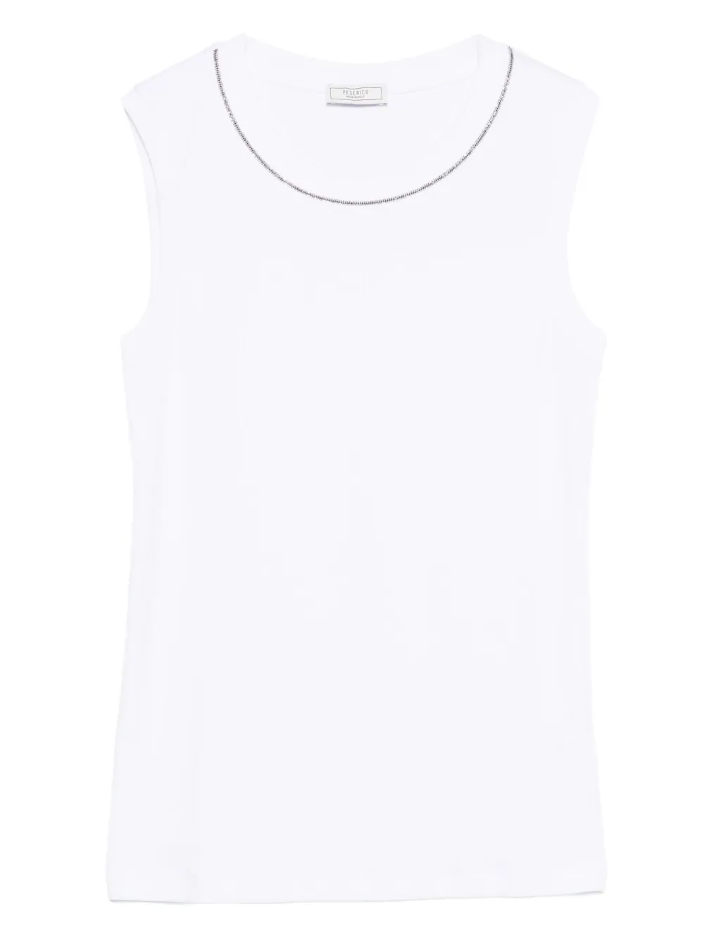 Топ без рукавов Peserico, белый
Топ без рукавов Peserico, белый