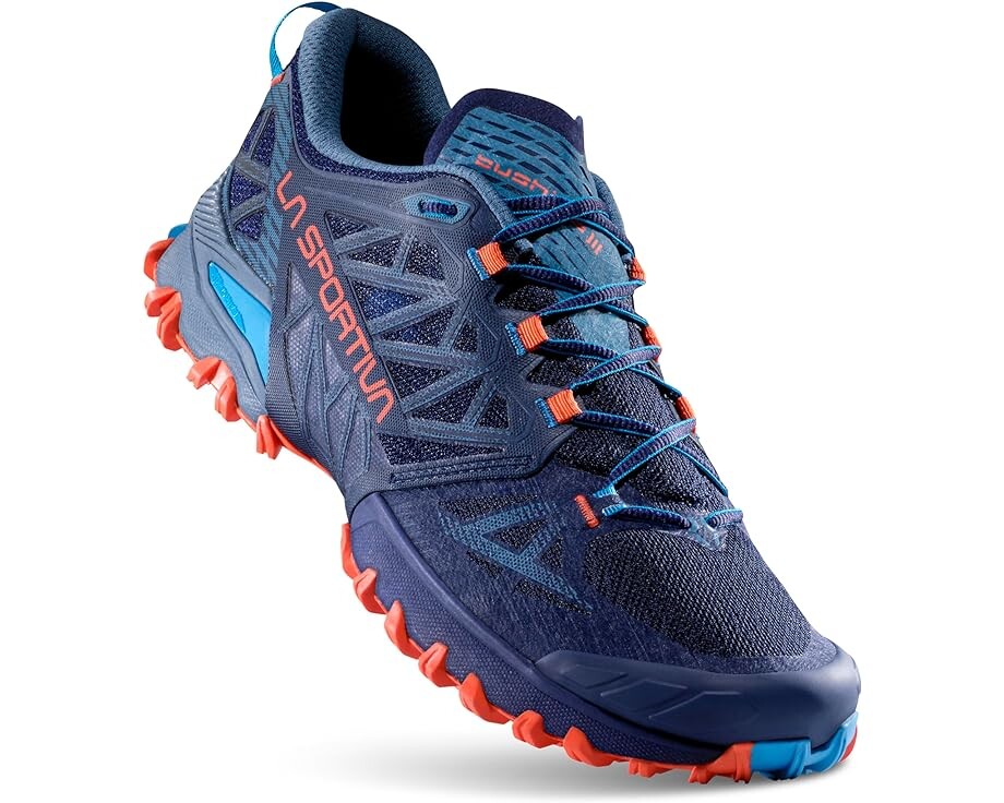 Кроссовки La Sportiva Bushido III 1, цвет Deep Sea/Cherry Tomato, Красный, Кроссовки La Sportiva Bushido III 1, цвет Deep Sea/Cherry Tomato
Кроссовки La Sportiva Bushido III 1, цвет Deep Sea/Cherry Tomato, Красный, Кроссовки La Sportiva Bushido III 1, цвет Deep Sea/Cherry Tomato