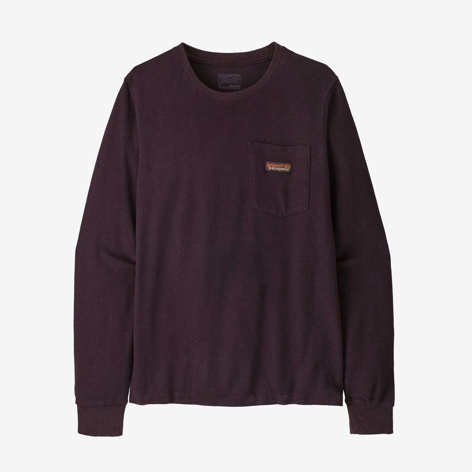 Женская футболка с рабочим карманом и длинными рукавами Patagonia, цвет Obsidian Plum
Женская футболка с рабочим карманом и длинными рукавами Patagonia, цвет Obsidian Plum