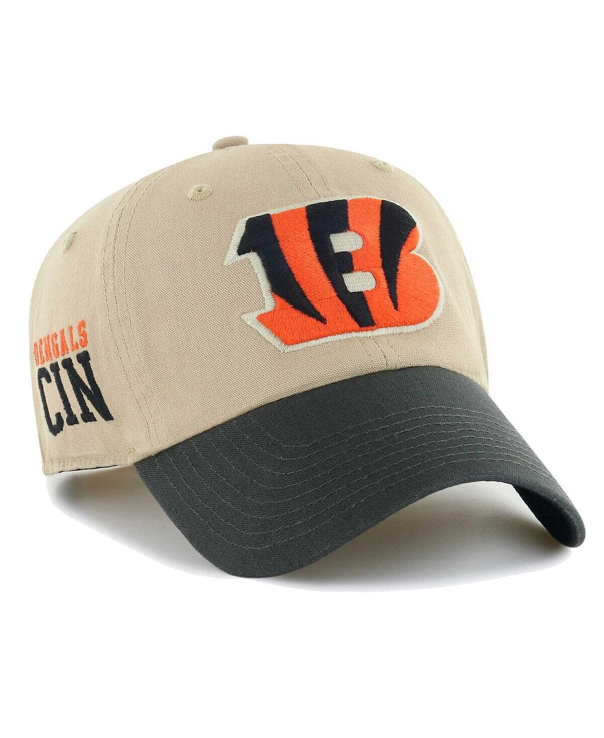 Мужская регулируемая шляпа цвета хаки и угля Cincinnati Bengals Ashford Clean Up '47 Brand
Мужская регулируемая шляпа цвета хаки и угля Cincinnati Bengals Ashford Clean Up '47 Brand