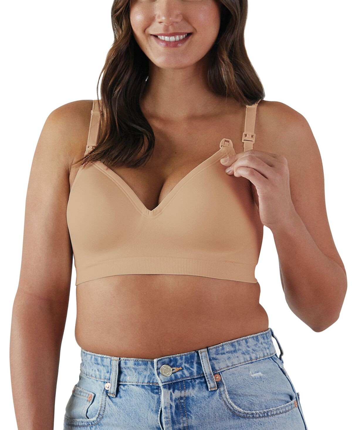 Женский бюстгальтер для кормления с глубоким вырезом Bravado Designs
Женский бюстгальтер для кормления с глубоким вырезом Bravado Designs