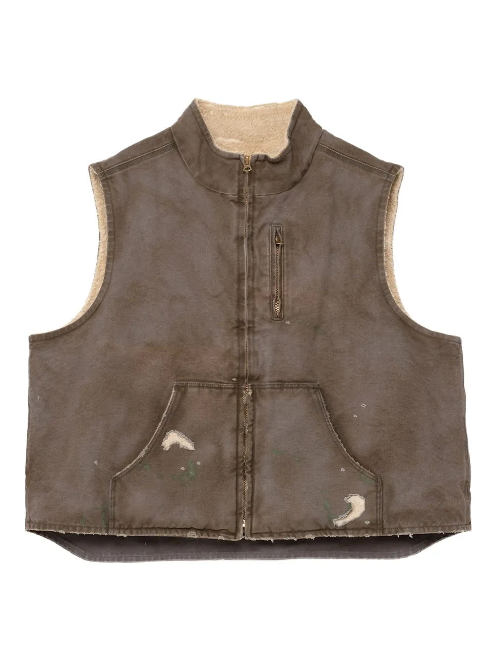 Жилет с бахромой KAMIYA, серый
Жилет с бахромой KAMIYA, серый