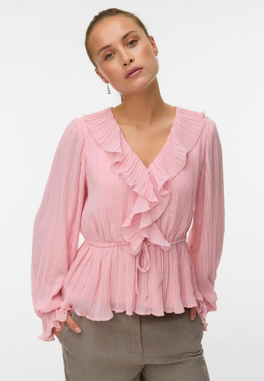 Блуза Vero Moda VMDORA FRILL PLEAT, Bleached Mauve/Mauve
Блуза Vero Moda VMDORA FRILL PLEAT, Bleached Mauve/Mauve