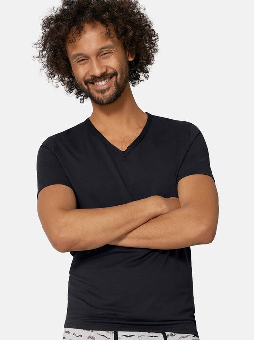 Комплект из 2 футболок из органического хлопка Sloggi, черный
Комплект из 2 футболок из органического хлопка Sloggi, черный