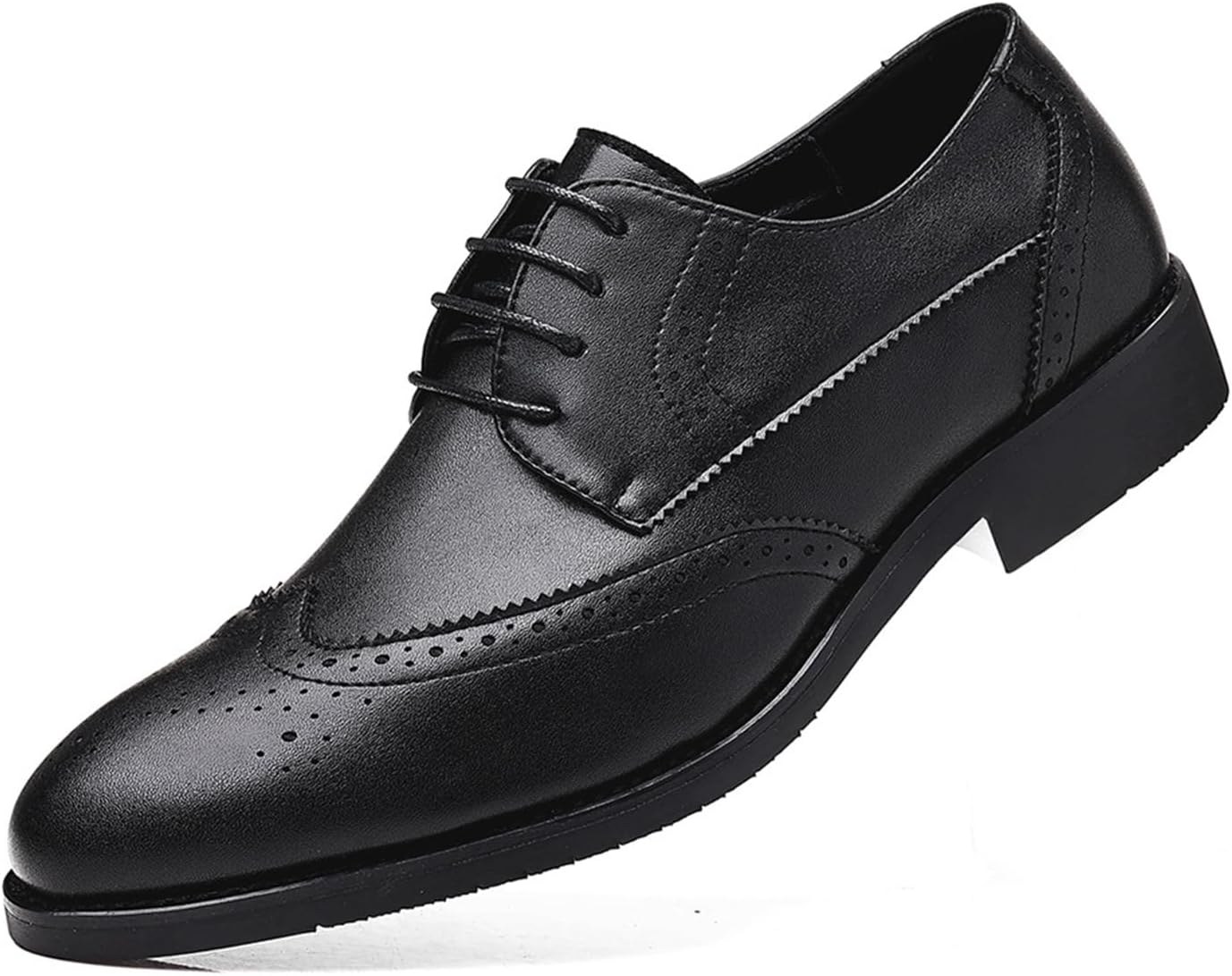 Мужские классические туфли KYOESCAI, деловые броги, дерби, классические оксфорды с шнуровкой и декоративной перфорацией, для вечера, униформы, вечеринок и работы в офисе, черный
Мужские классические туфли KYOESCAI, деловые броги, дерби, классические оксфорды с шнуровкой и декоративной перфорацией, для вечера, униформы, вечеринок и работы в офисе, черный