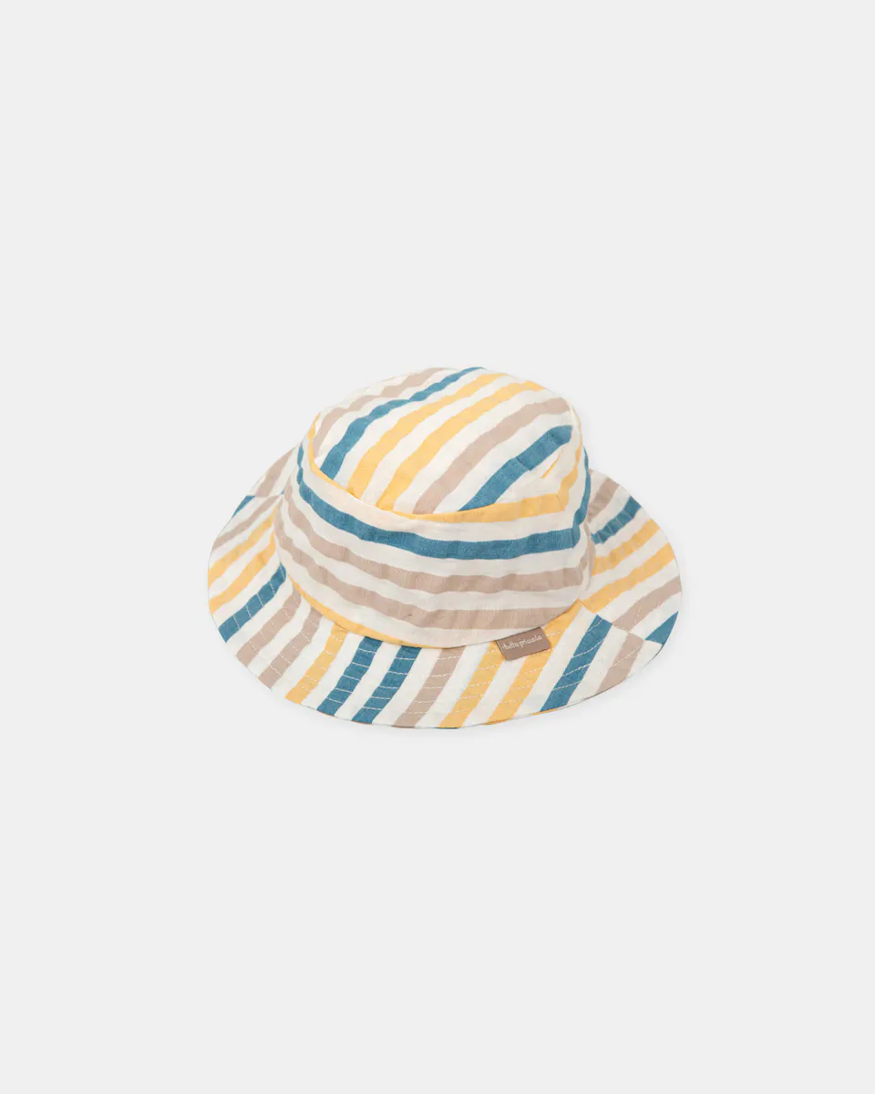 Полосатая шапочка из сирсакера для мальчика Tutto Piccolo, мультиколор
Полосатая шапочка из сирсакера для мальчика Tutto Piccolo, мультиколор