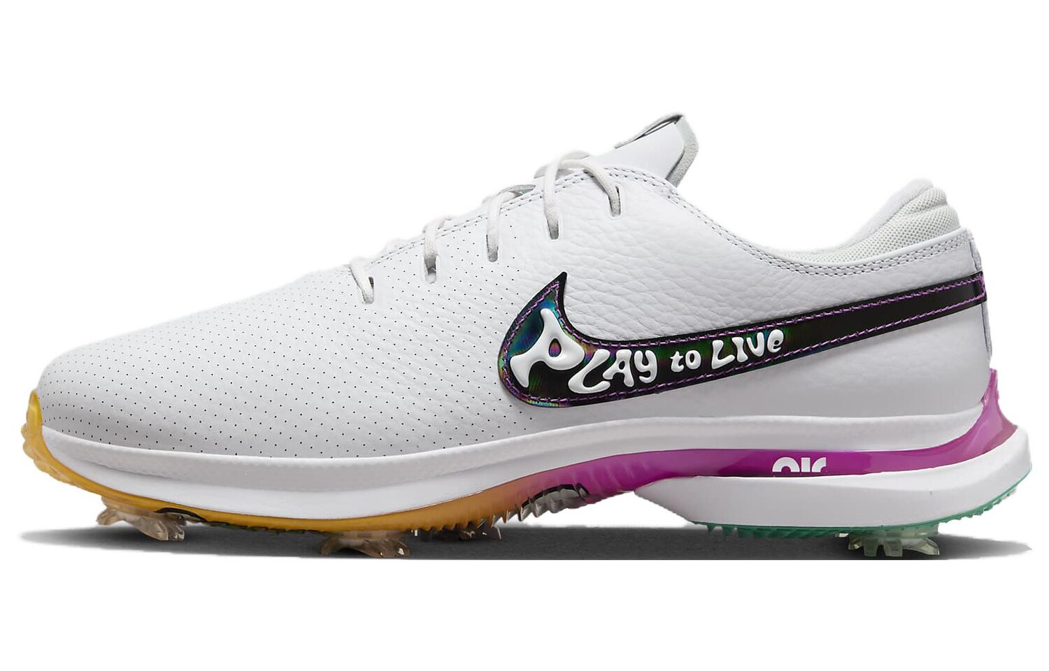 Мужские кроссовки для гольфа Nike Air Zoom Victory, Белый
Мужские кроссовки для гольфа Nike Air Zoom Victory, Белый