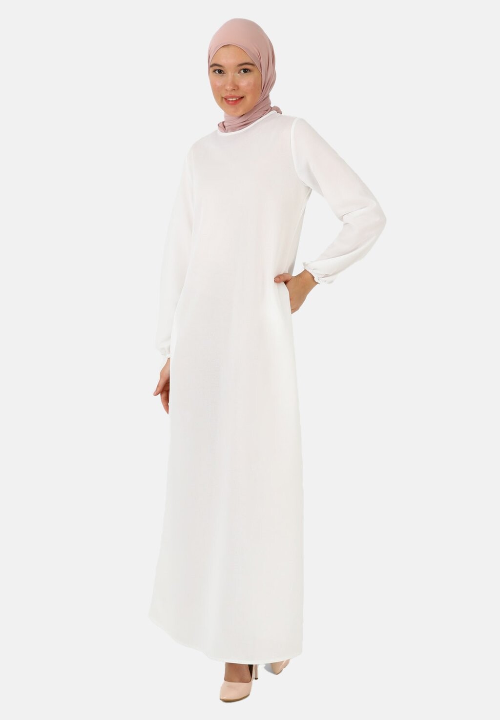 Платье макси Modanisa, белый
Платье макси Modanisa, белый