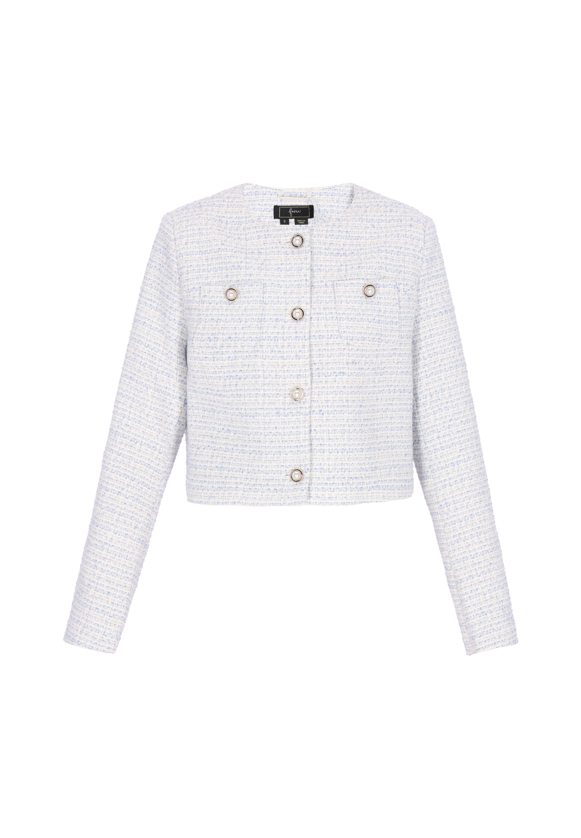 Faina Блейзер в светло-голубом цвете
Faina Блейзер в светло-голубом цвете