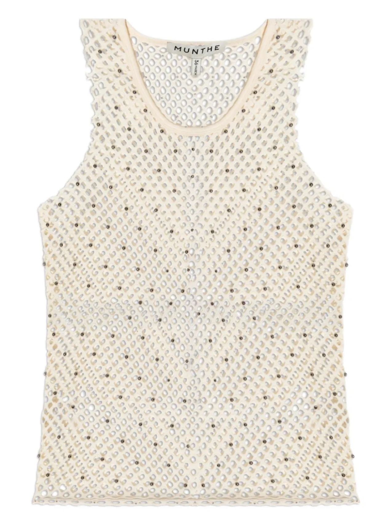 Топ Farlie, украшенный бисером MUNTHE, белый
Топ Farlie, украшенный бисером MUNTHE, белый