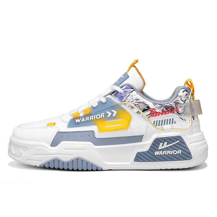 Кроссовки WARRIOR Skateboarding Shoes Men Low-top White/blue-gray, белый/голубой
Кроссовки WARRIOR Skateboarding Shoes Men Low-top White/blue-gray, белый/голубой