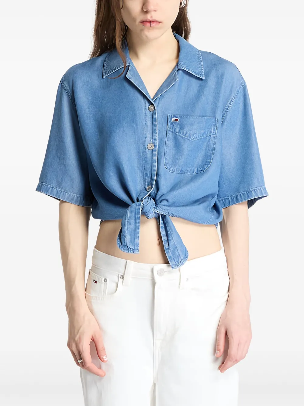 Рубашка с короткими рукавами Tommy Jeans, синий
Рубашка с короткими рукавами Tommy Jeans, синий