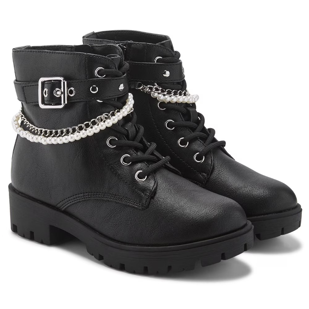 Ботинки на шнуровке Celebrate для маленьких/больших детей Jellypop, черный
Ботинки на шнуровке Celebrate для маленьких/больших детей Jellypop, черный