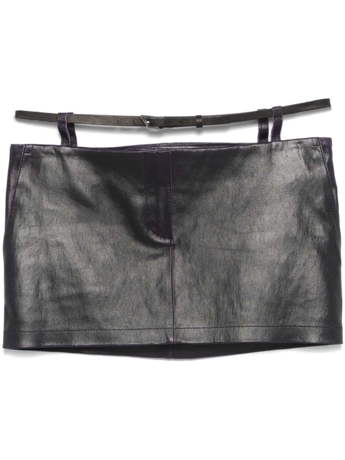 The Attico кожаная мини-юбка, черный
The Attico кожаная мини-юбка, черный