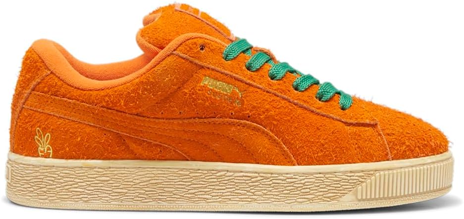 Мужские замшевые кроссовки PUMA XL Carrots на шнуровке, повседневные - оранжевые
Мужские замшевые кроссовки PUMA XL Carrots на шнуровке, повседневные - оранжевые