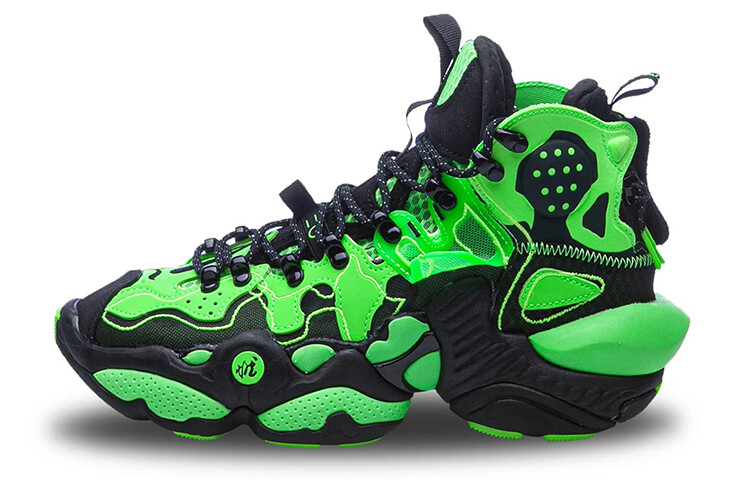 Баскетбольные кроссовки женские высокие флуоресцентные детские зеленые/стандартные черные Lining
Баскетбольные кроссовки женские высокие флуоресцентные детские зеленые/стандартные черные Lining