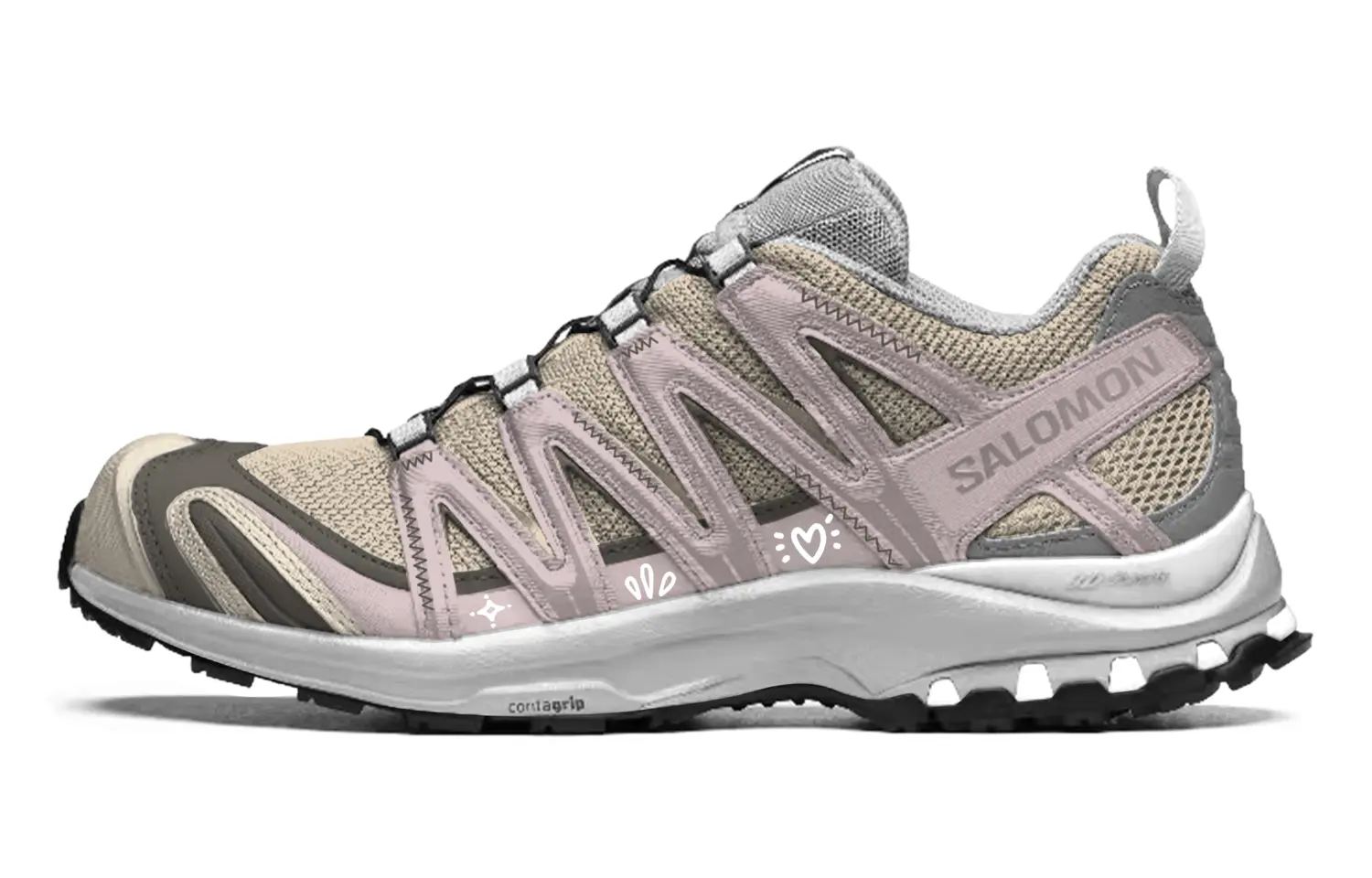 XA PRO 3D устойчивые к истиранию амортизаторы низкие кроссовки для бега Unisex SALOMON, розовый
XA PRO 3D устойчивые к истиранию амортизаторы низкие кроссовки для бега Unisex SALOMON, розовый