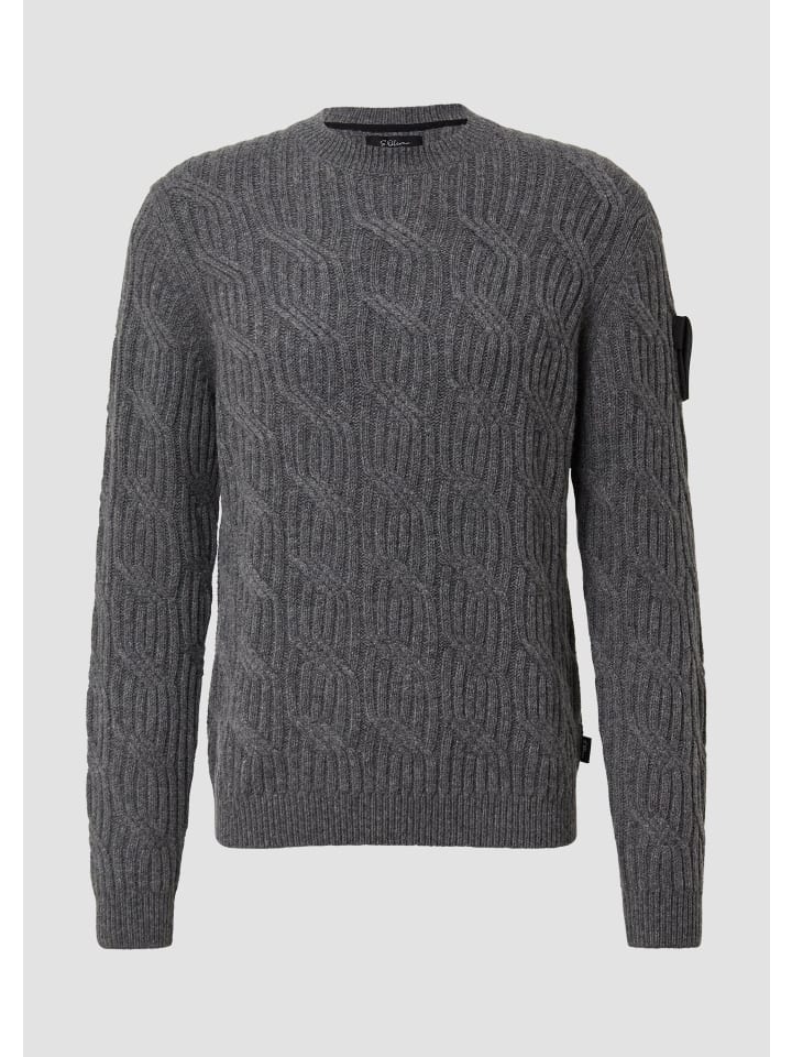 Вязаный свитер в цвете 91W1_голубой серый s.Oliver
Вязаный свитер в цвете 91W1_голубой серый s.Oliver