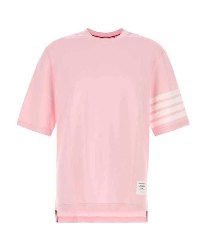 Розовая хлопковая футболка для женщин Thom Browne, розовый
Розовая хлопковая футболка для женщин Thom Browne, розовый