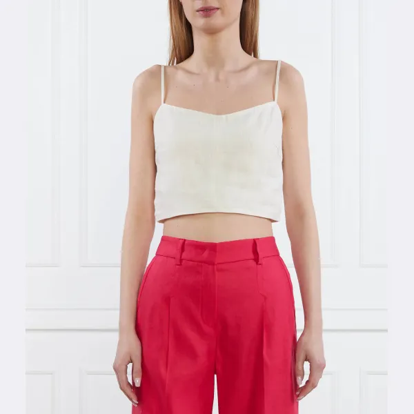 Укороченный льняной топ Marisol Max&Co., экрю
Укороченный льняной топ Marisol Max&Co., экрю