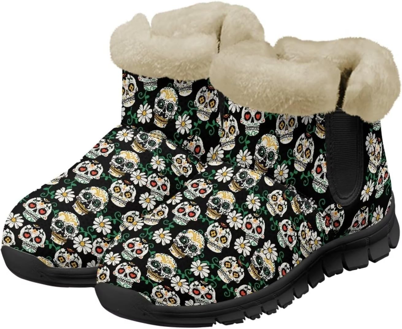Мужские зимние снегоходные ботинки Qoiuvncy, утепленные мехом, ботильоны с мягкой подкладкой, нескользящие, удобные, с легким надеванием, короткие ботинки для прогулок на улице, размер США 7-13, Skull Flower Plants
Мужские зимние снегоходные ботинки Qoiuvncy, утепленные мехом, ботильоны с мягкой подкладкой, нескользящие, удобные, с легким надеванием, короткие ботинки для прогулок на улице, размер США 7-13, Skull Flower Plants
