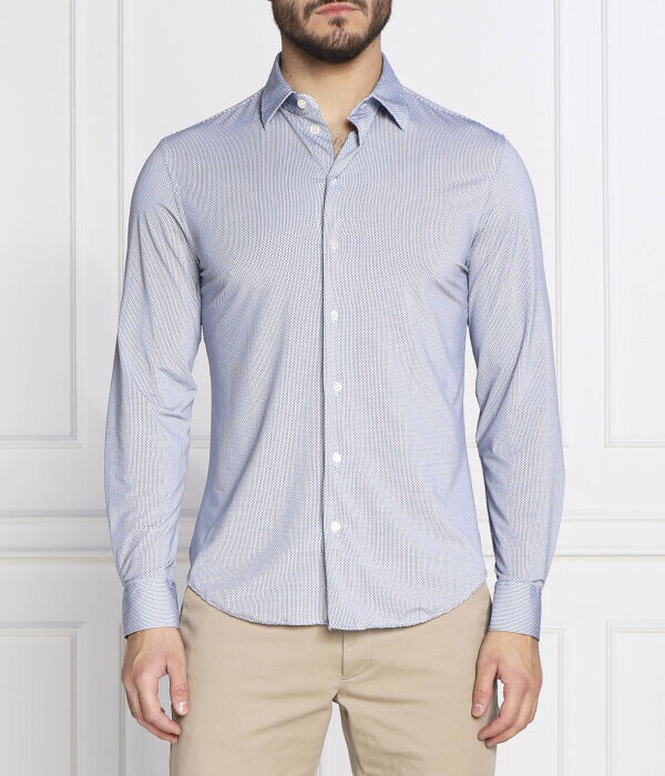 Рубашка Emporio Armani Slim Fit, белый 
Рубашка Emporio Armani Slim Fit, белый