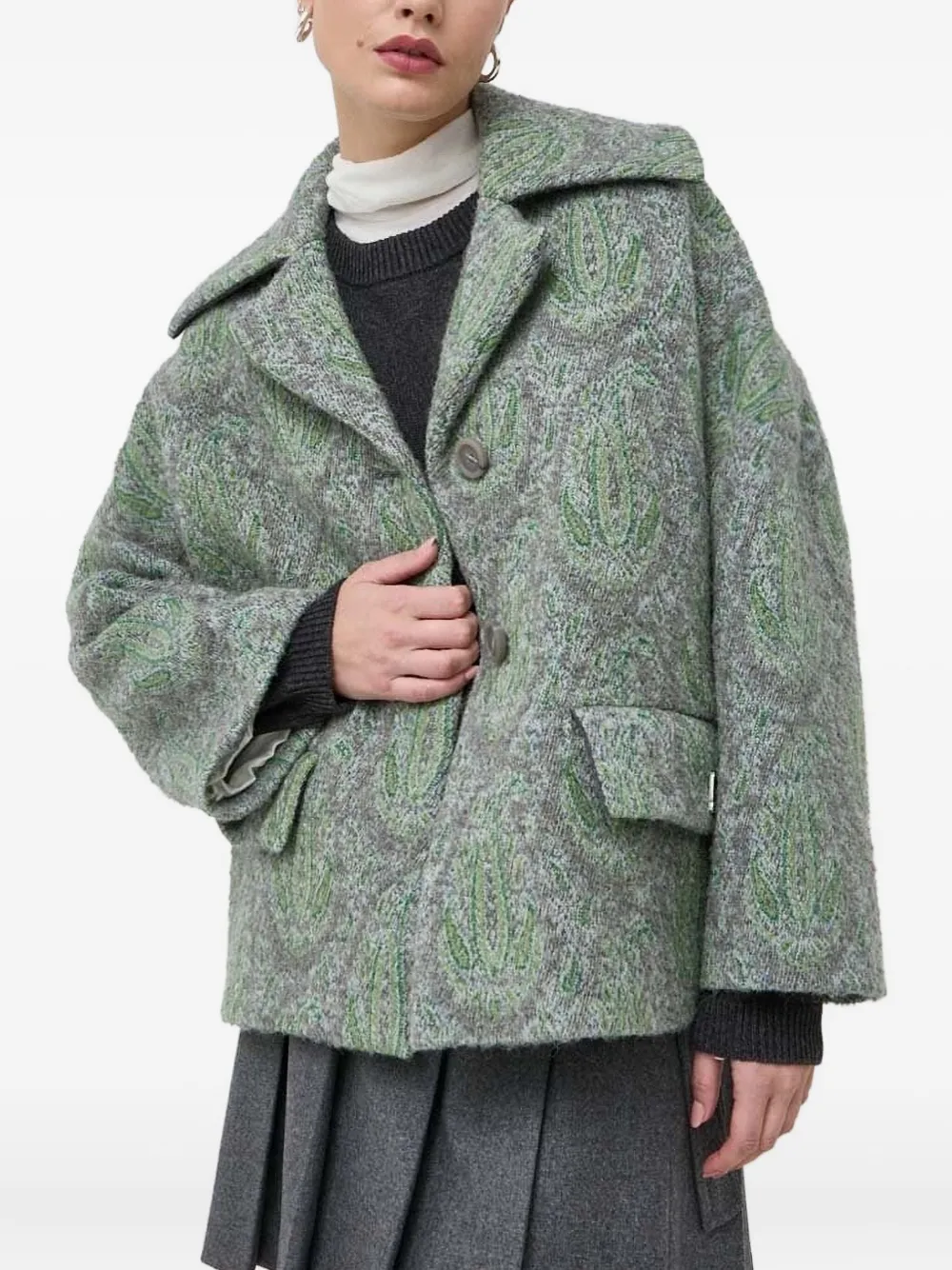 Куртка с узором пейсли Beatrice B, зеленый
Куртка с узором пейсли Beatrice B, зеленый