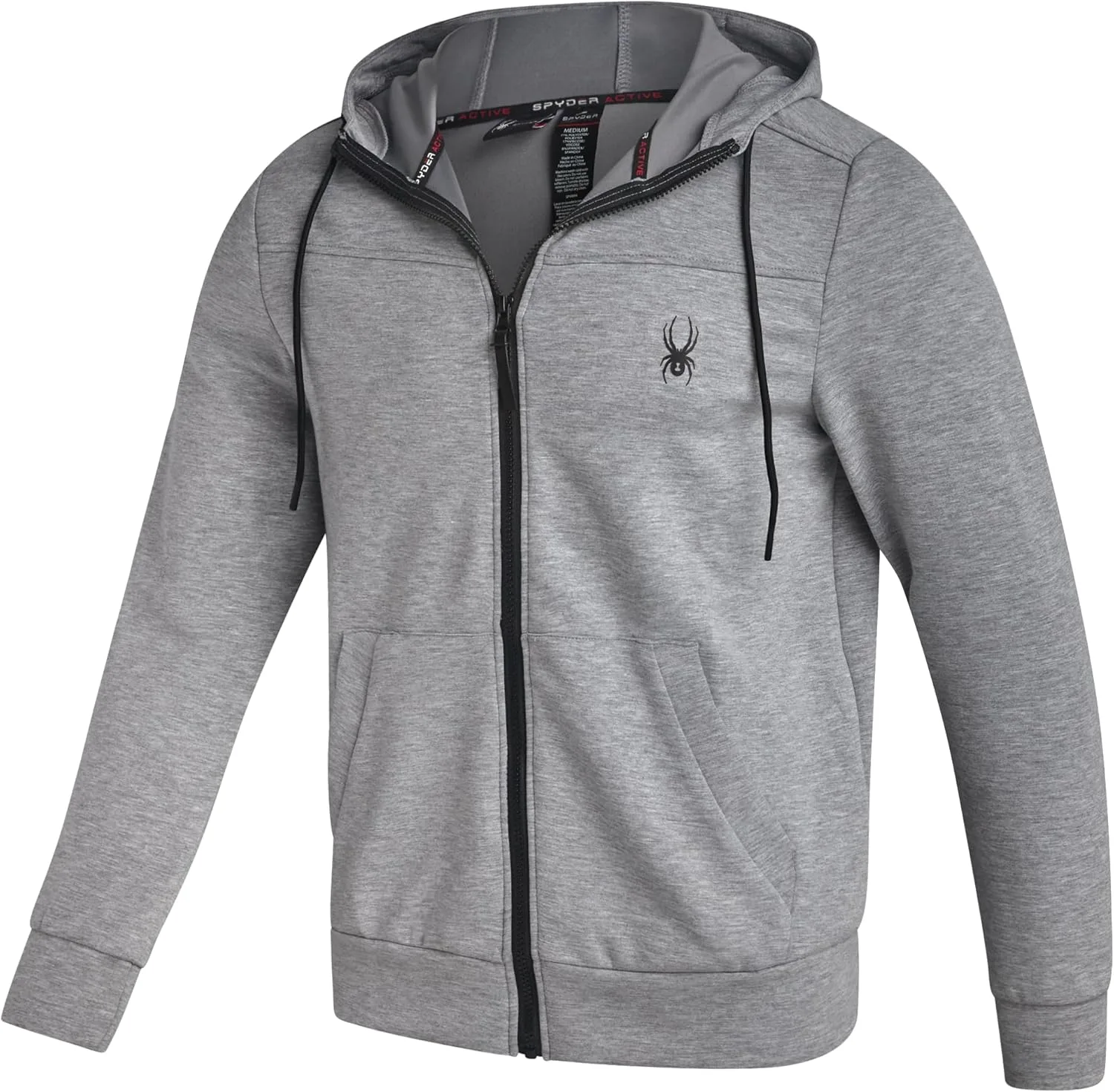 Spyder мужская спортивная толстовка с капюшоном - влагоотводящий флис для бега и тренировок
Spyder мужская спортивная толстовка с капюшоном - влагоотводящий флис для бега и тренировок