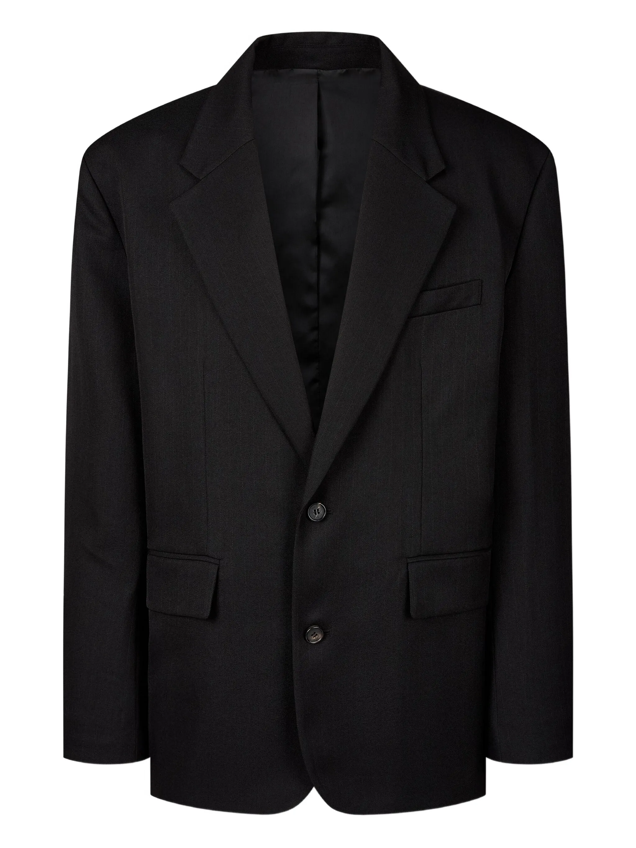 Однобортный пиджак в полоску Tomboy, черный
Однобортный пиджак в полоску Tomboy, черный