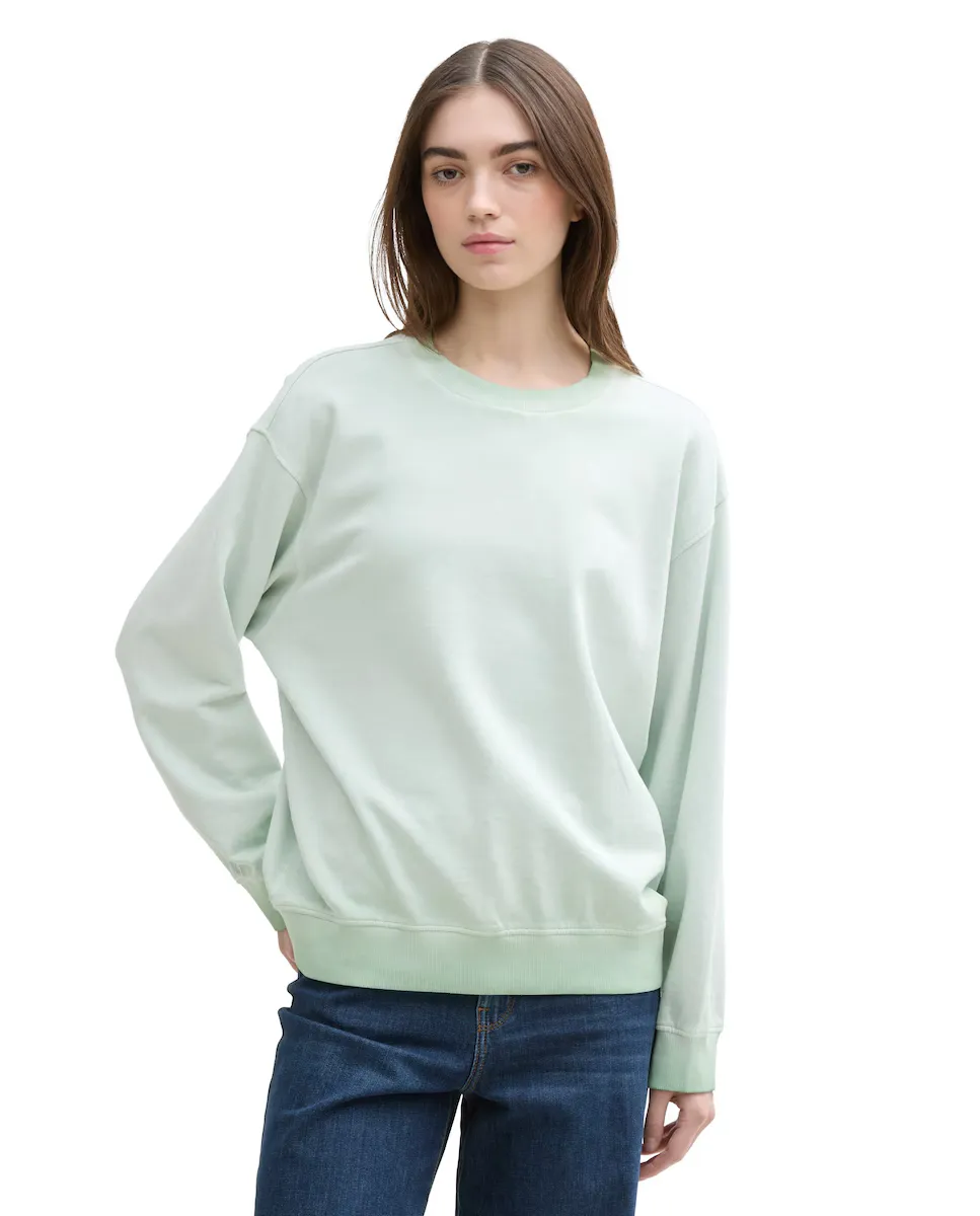 Женская толстовка с градиентным эффектом Tom Tailor, светло-зеленый
Женская толстовка с градиентным эффектом Tom Tailor, светло-зеленый