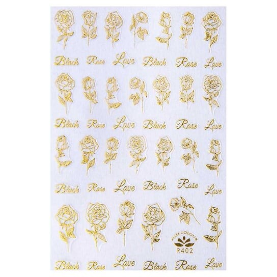 Наклейки для ногтей, Тонкие, Самоклеящиеся, День святого Валентина золото № R402 MollyLac, Molly Lac
Наклейки для ногтей, Тонкие, Самоклеящиеся, День святого Валентина золото № R402 MollyLac, Molly Lac